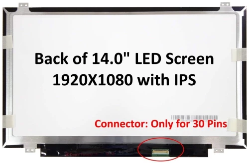 Οθόνη Laptop 14.0'' 1920x1080 FHD IPS N140HCA EAC REV.C3 FRU02DL763 (Κωδ. 2891)