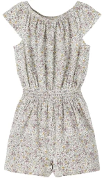 Καλοκαιρινό ολόσωμο 1-7 grey floral 13198484 Name It
