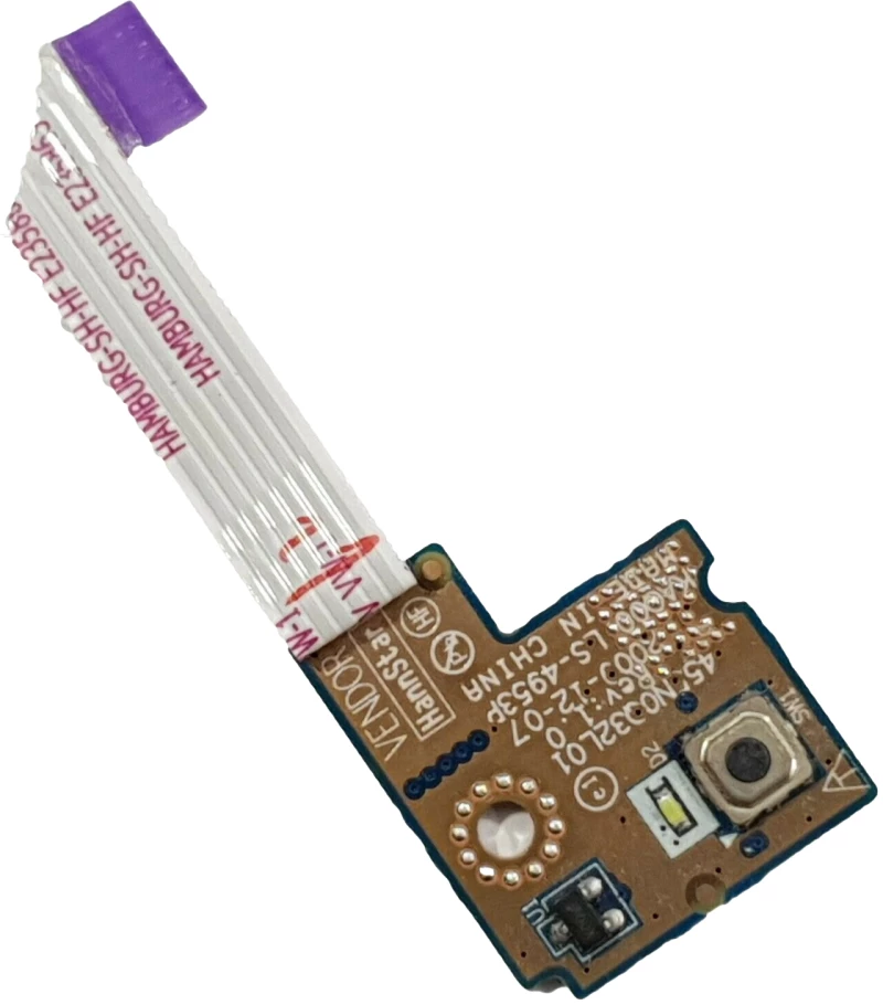 Power Board HP EliteBook 8540p Series Power Button Switch Board with Cable LS-4953P 455N0Q32L01 (Κωδ.1-BRD033)