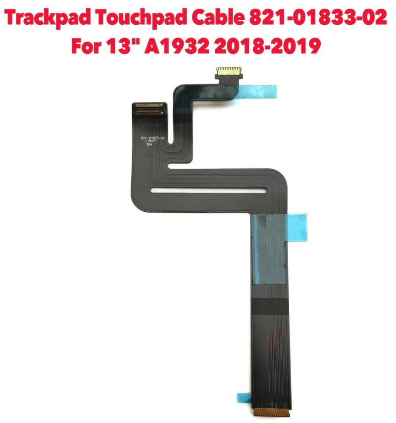 Trackpad Touchpad Cable 821-01833-02 For MacBook Air 13" A1932 2018-2019 OEM (Κωδ. 1-APL0094)