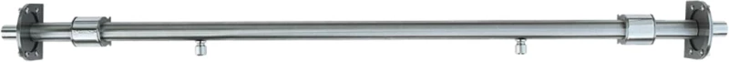 Metalor 047 Inox Ματ Αμπάρα Σταθερής Τοποθέτησης 90-105 cm