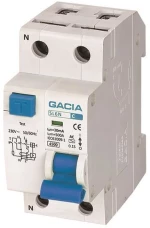 190803 ΡΕΛΕ RCBO ΔΙΠΟΛΙΚΟ 16A 4,5KA 30MA 1P+N GACIA TYPE AC