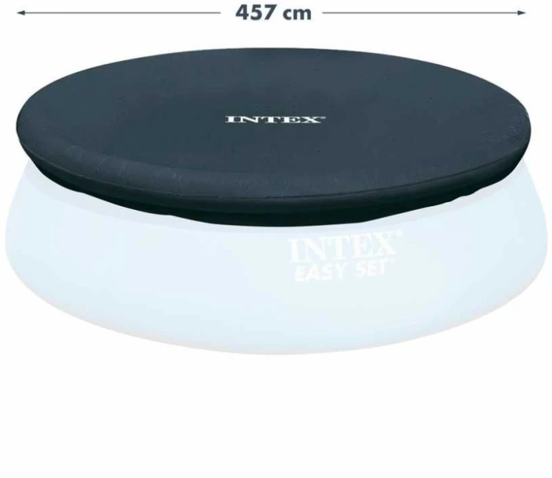 Κάλυμμα Στρόγγυλης Φουσκωτής Πισίνας Easy Set 457cm Intex 28023
