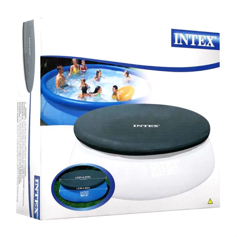 Κάλυμμα Στρόγγυλης Φουσκωτής Πισίνας Easy Set 457cm Intex 28023