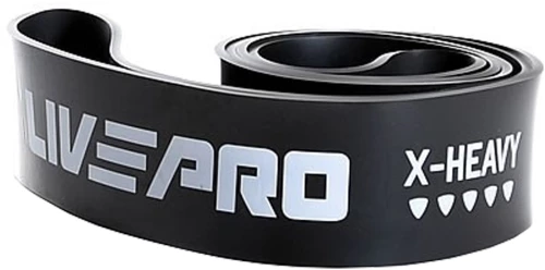 Λάστιχο Loop 208cm Πολύ Σκληρό LivePro Μαύρο