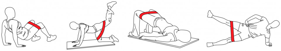 Λάστιχο Αντίστασης Loop Μηριαίων/Γλουτών Heavy LivePro