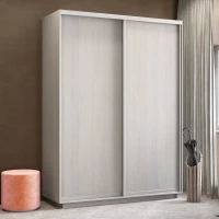 342597 Ντουλάπα Diamont Λευκό 170x60x220cm