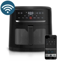 Rohnson R-2834 SmartChef XL Φριτέζα Αέρος με Αποσπώμενο Κάδο 8lt Μαύρη