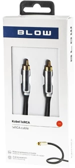 Καλώδιο 1xRCA METAL 3m