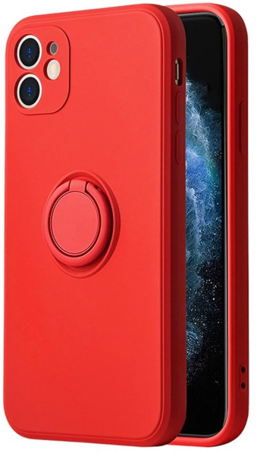 Vennus Silicone Ring for Iphone 13 Red