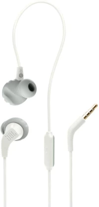 JBL Endurance Run 2 In-ear Handsfree με Βύσμα 3.5mm Λευκό