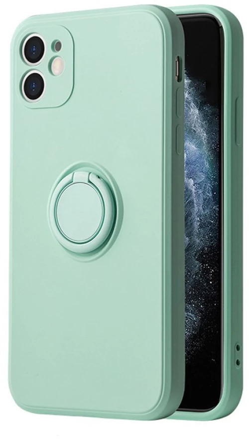 Vennus Silicone Ring for Iphone 13 Pro Max Mint