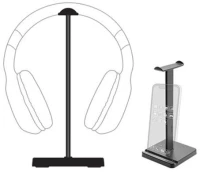 ARMAGGEDDON GAMING HEADPHONE STAND BLACK