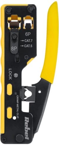 Πρέσα RJ45/RJ12 Rebel