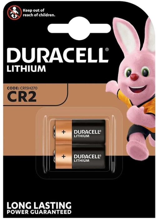 Duracell Μπαταρίες Λιθίου CR2 3V 2τμχ (DB2CR2)(DURDB2CR2)