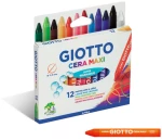 Κηρομπογιές Giotto Cera Maxi 12τμχ