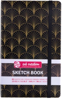 Talens Sketch book Art Deco 80φ 13x21cm 140gr