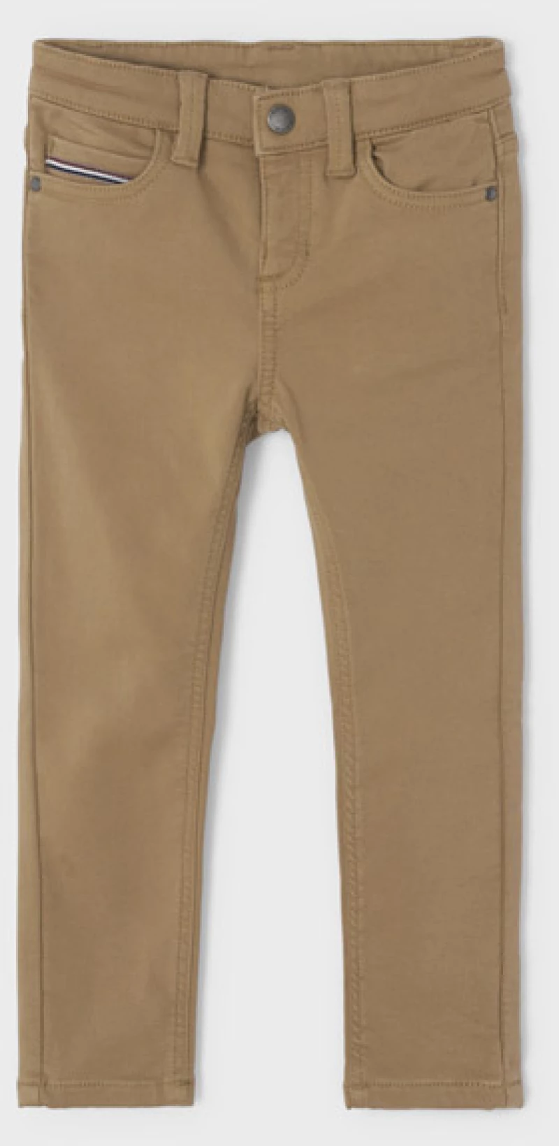 Mayoral Παντελονι μαλακο slim fit μπεζ 12-04591-022 4591