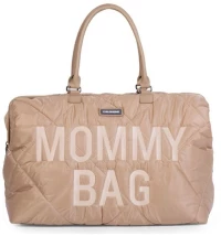 CHILDHOME Τσάντα αλλαγής Mommy Bag Puffered Beige BR75832