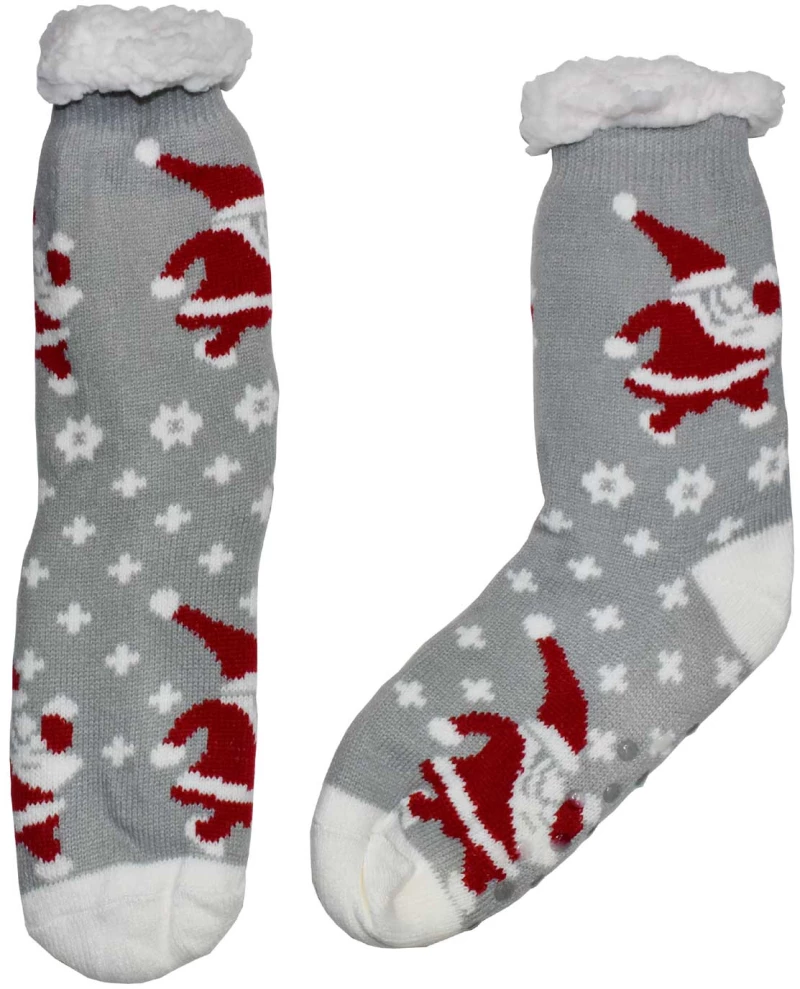 Καλτσοπαντόφλα Γυναικεία με Trendy Σχέδιο X'mas!