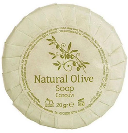 Σαπούνι Natural Olive 20gr 40τμχ