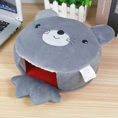 Θερμαινόμενο USB Mousepad Γκρί Ποντικάκι