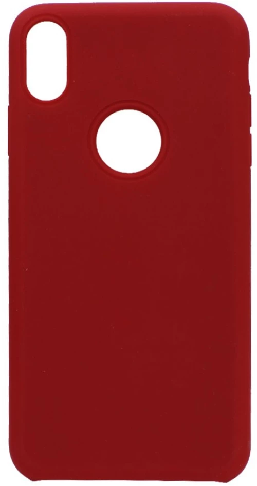 Θήκη Silky And Soft για iPhone XS Max - κόκκινο
