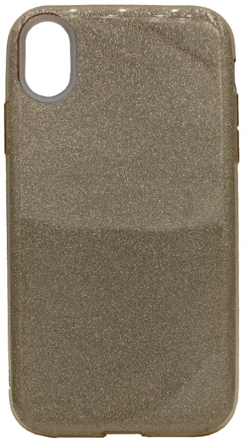 Θήκη TPU με αποσπώμενο Glitter για iPhone XR - χρυσό