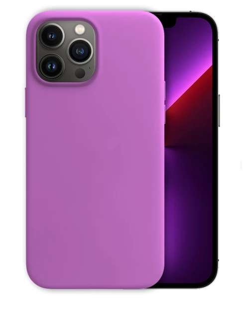 Θήκη Silky And Soft για iPhone 13 Pro - Λιλά