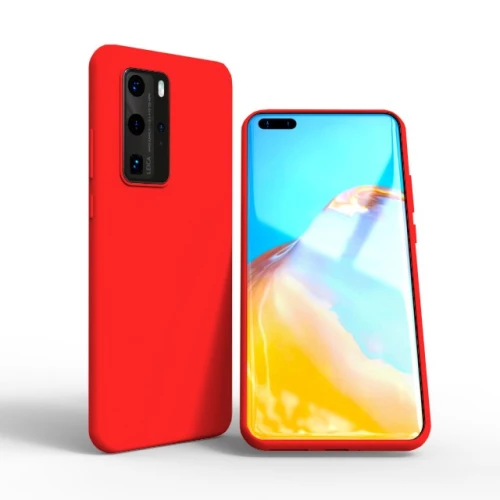 Θήκη Silky And Soft για Huawei P40 - Κόκκινο