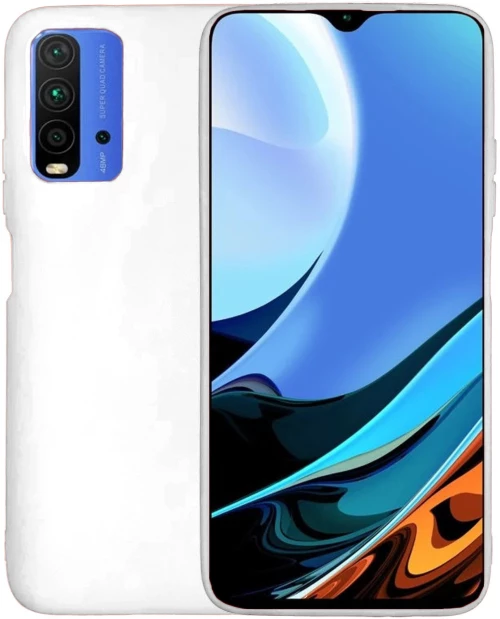 Θήκη σιλικόνης TPU Ultra Slim 0.3mm soft mat για Xiaomi Poco M3 / Redmi 9T - Λευκό