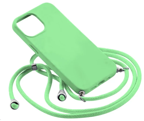 Θήκη Σιλικόνης Crossbody για Apple iPhone 7/8/SE 2020 - Λαχανί