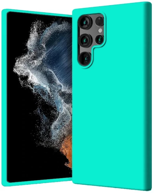 Θήκη Silky And Soft για Samsung Galaxy S22 Ultra 5G - Τιρκουάζ