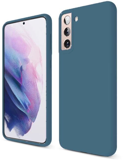 Θήκη Silky And Soft για Samsung Galaxy S22 Plus 5G - Navy Blue