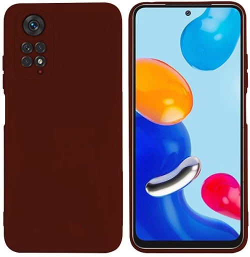 Θήκη Silky And Soft για Xiaomi Redmi Note 11 / 11S - Καφέ