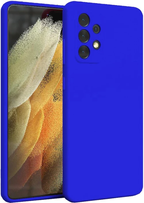 Θήκη Silky And Soft για Samsung Galaxy A52 5G - Μπλε