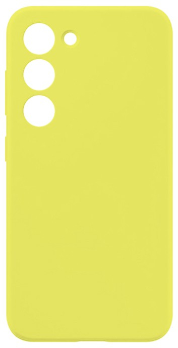 Θήκη σιλικόνης TPU Ultra Slim 0.3mm soft mat για Samsung Galaxy S23 Plus - Κίτρινο