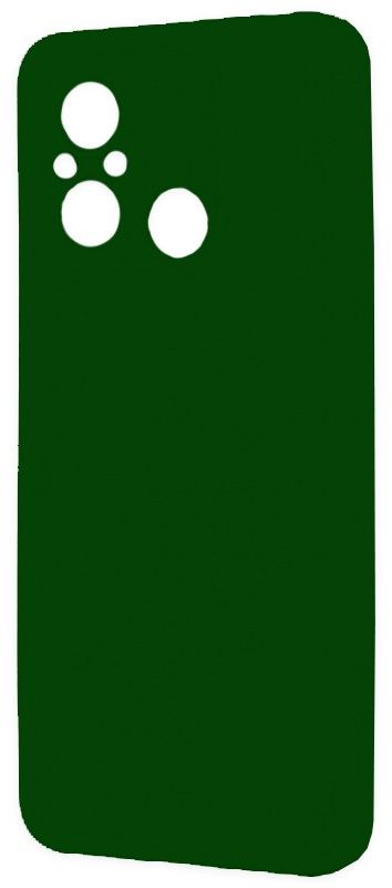 Θήκη σιλικόνης TPU Ultra Slim 0.3mm soft mat για Xiaomi Redmi 12C - Σκούρο Πράσινο