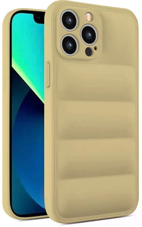 Θήκη Puffer για Apple iPhone 12 Pro Max - Χρυσό