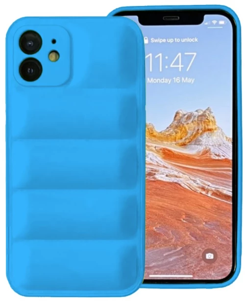 Θήκη Puffer για Apple iPhone 11 - Μπλε