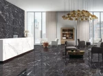 Πλακάκι Γρανίτης Δαπέδου Black Emprador Rectified Γυαλιστερό 60x120