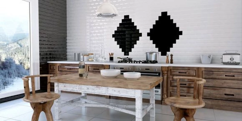 Πλακάκι Τοίχου Bellini Gris 7,5x30 γυαλιστερό