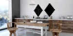 Πλακάκι Τοίχου Bellini Gris 7,5x30 γυαλιστερό