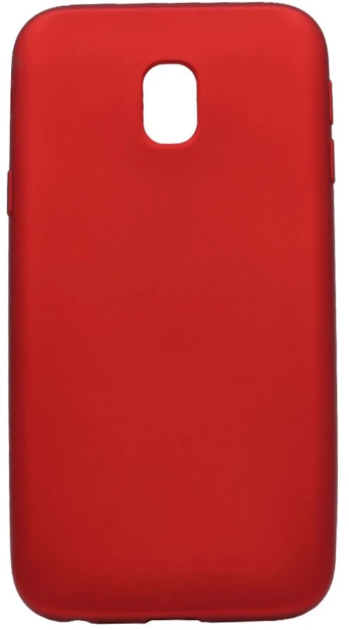 Θήκη σιλικόνης TPU Gel Ultra Thin mat για Samsung J3 2017 -  κόκκινο