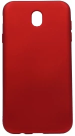 Θήκη σιλικόνης TPU Gel Ultra Thin mat για Samsung J7 2017 - κόκκινο