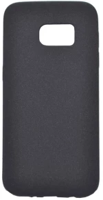 Θήκη σιλικόνης TPU Ultra Slim 0.3mm soft υφή mat για Samsung S7 - μαύρο
