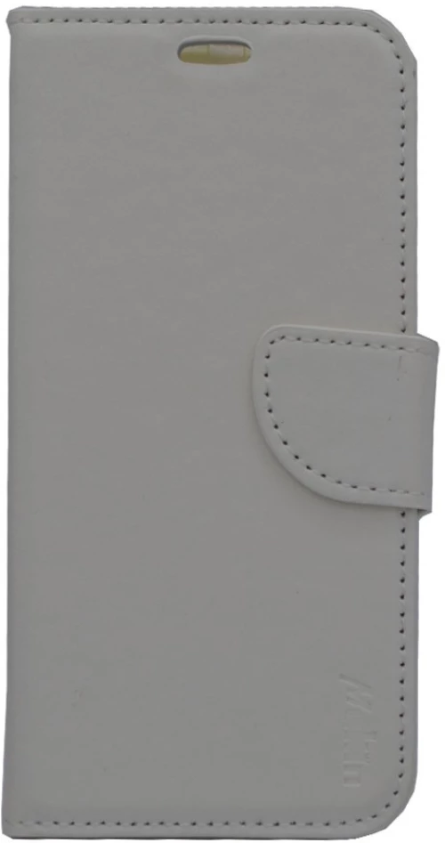 Θήκη flip με δυνατότητα STAND για Samsung S6 Edge - λευκό