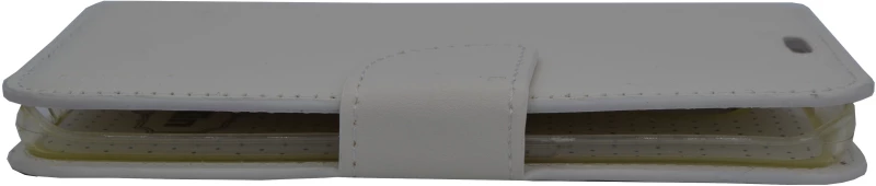 Θήκη flip με δυνατότητα STAND για Samsung S6 Edge - λευκό