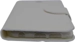 Θήκη flip δυνατότητα STAND για Samsung Galaxy S6 - λευκό