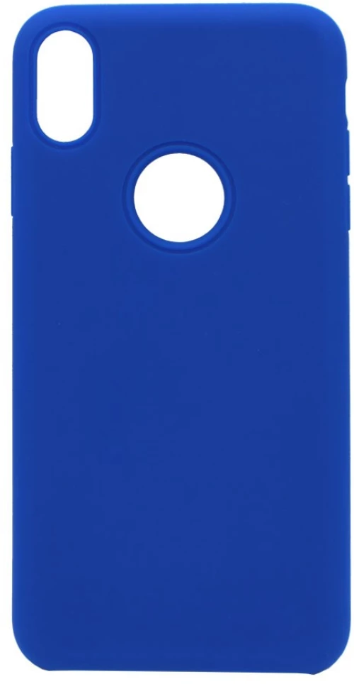 Θήκη Silky And Soft για iPhone XS Max - μπλε